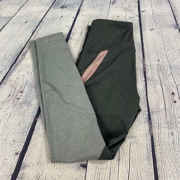Old Navy Active Go Dry Gray Legging Yoga Pants - Picture 4 of 6
